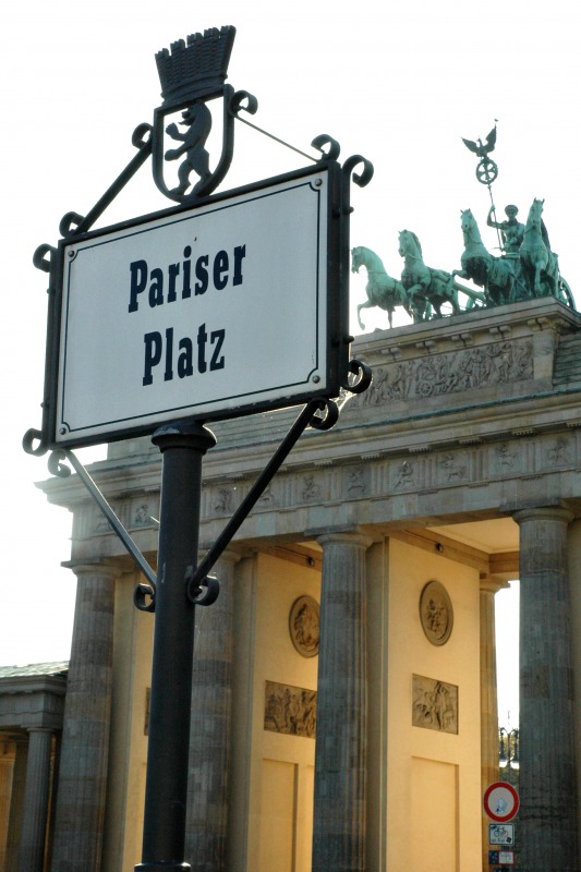Jeden ze symbolů Brandenburská brána